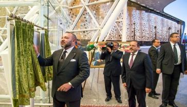 Casablanca - HM King Mohammed VI inaugurated, on Tuesday, the extension, redevelopment and modernization project for the Terminal 1 of Casablanca Mohammed V Airport worth 1.585 billion dirhams.